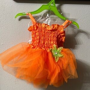 Orange Tutu Dress for Kids